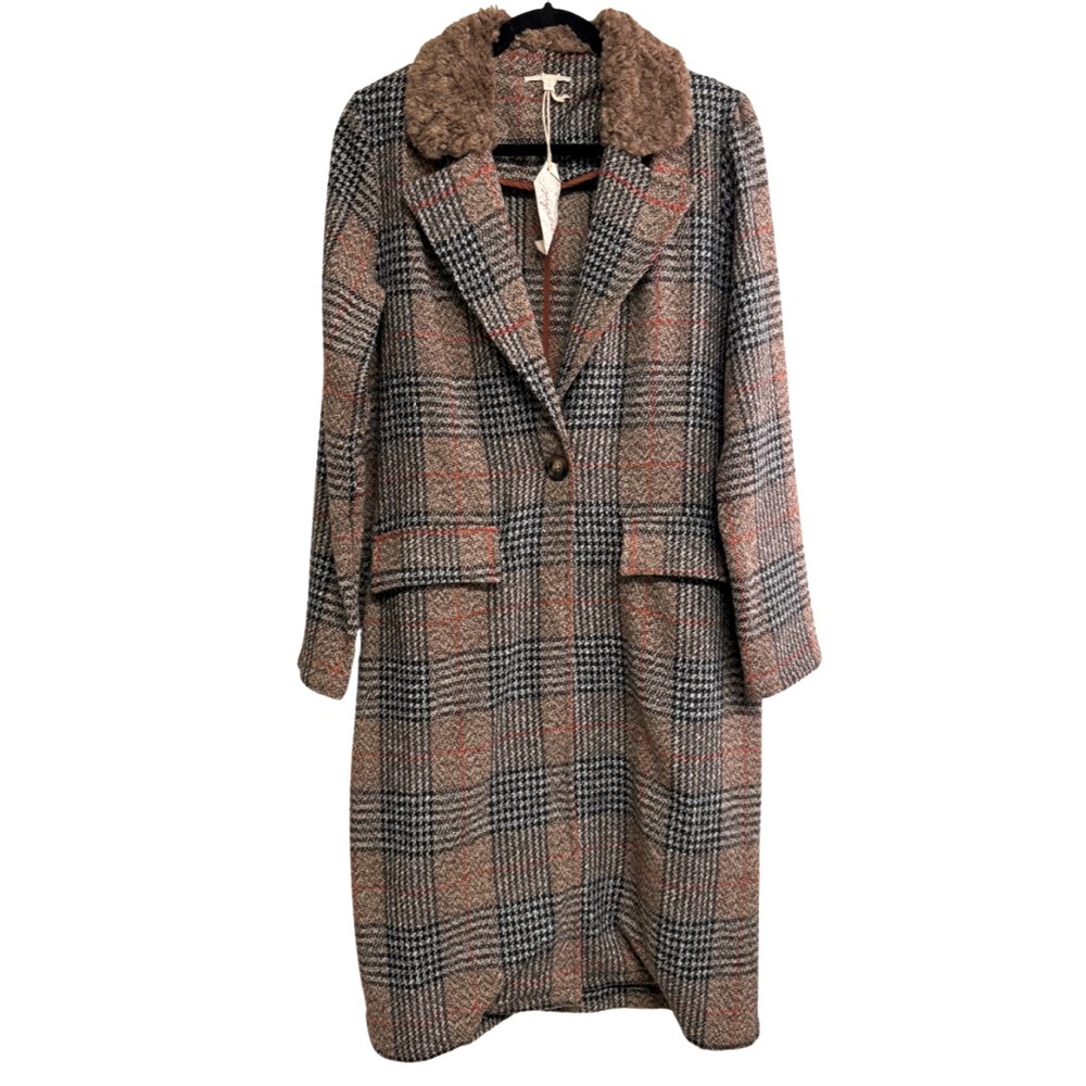NWT Mystree Fur Collar Jacket